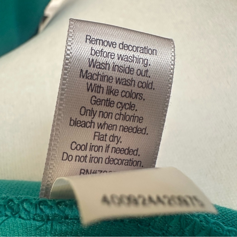 Jennifer Lopez Teal Sleeveless Dress With Pockets and Buckle - Picture 11 of 13